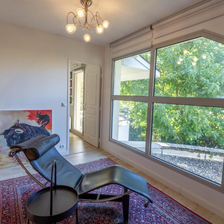 Les Galets - Duplex avec jardin - 2 chambres et bureau - Appartement 2 Chambres - Vue sur Jardin - 22
