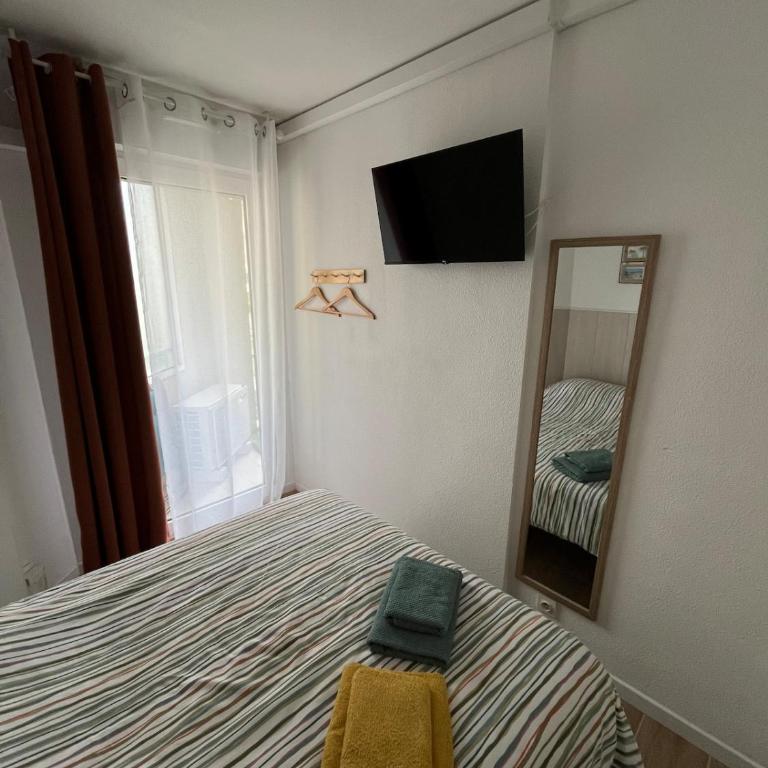 F2 Vue mer - Piscine - Climatisation - Parking - One-Bedroom Apartment - 4