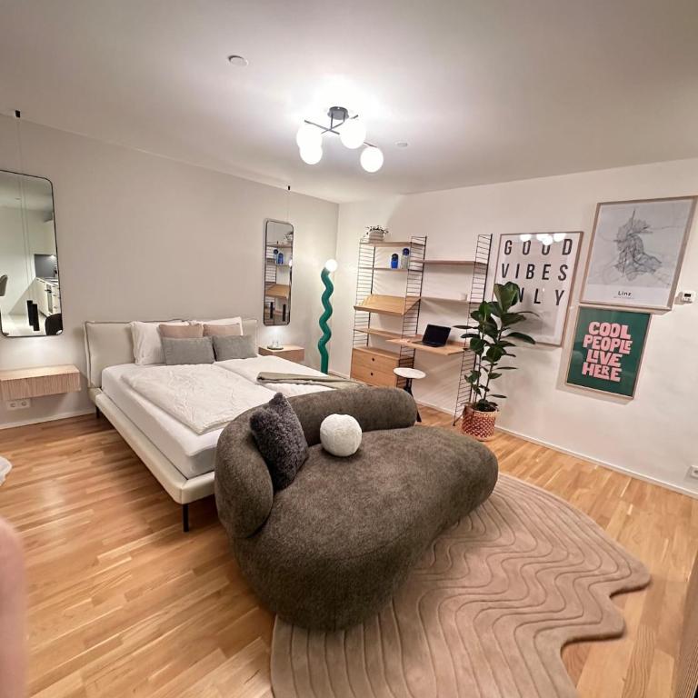 Modernes City Apartment inkl Garage und Balkon - Apartment mit 1 Schlafzimmer - 2