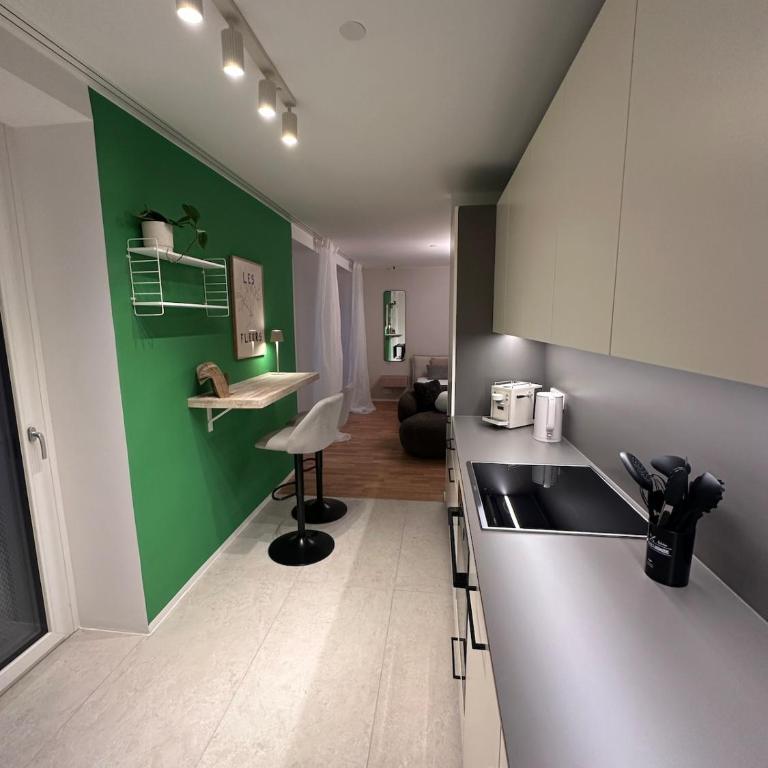 Modernes City Apartment inkl Garage und Balkon - Apartment mit 1 Schlafzimmer - 11