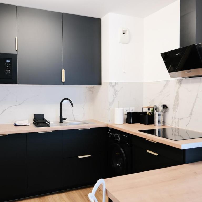 Rue Verte Proche Gare et Rouen Centre - Linge & Ménage Inclus - One-Bedroom Apartment - 15