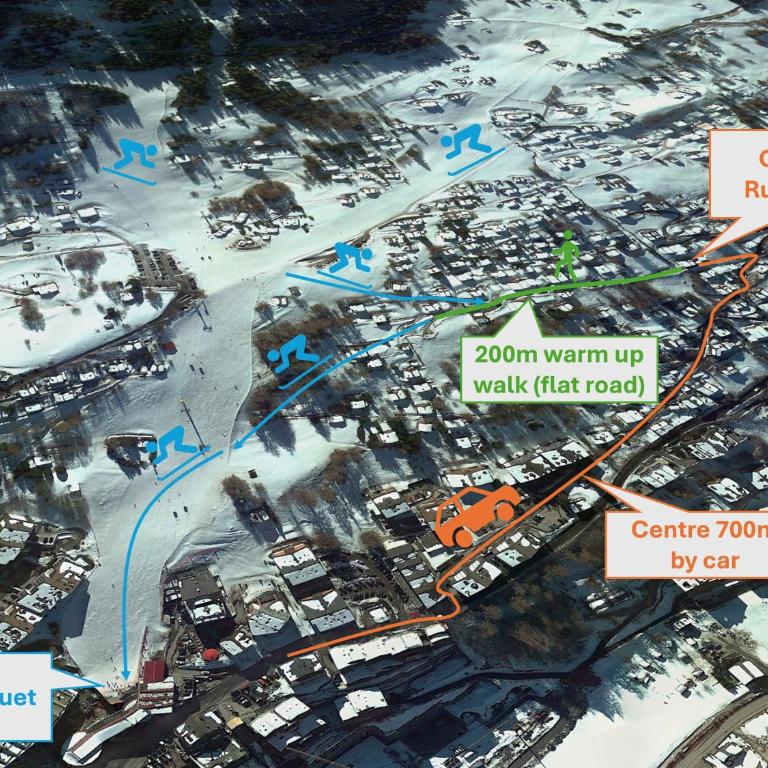 Ski In Out chalet for 10 people with breathtaking view - Chalet Supérieur - 27