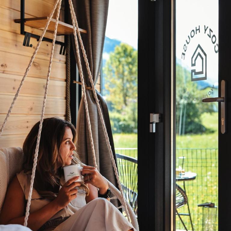 Berg & Natur - Cozy house - Zimmer mit Kingsize-Bett und Bergblick - 26