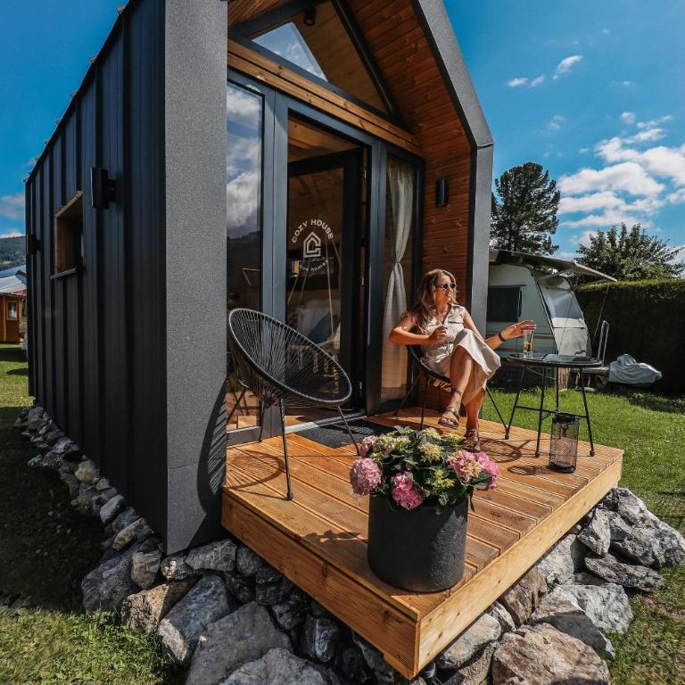 Berg & Natur - Cozy house - Zimmer mit Kingsize-Bett und Bergblick - 1