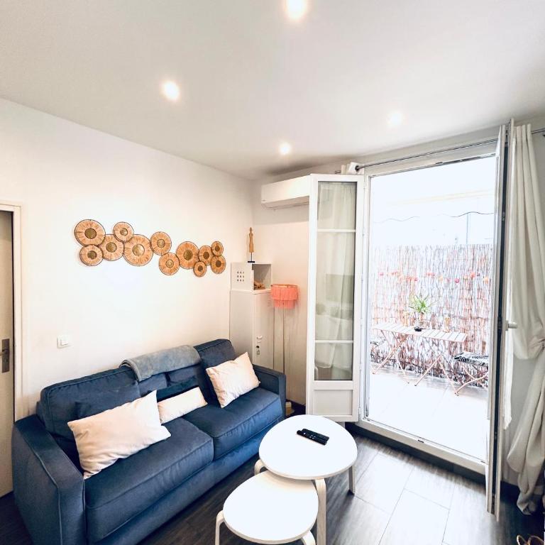 Studio Cocooning avec terrasse au calme Quartier Les Musiciens Mer à 7 minutes à pieds - Appartement 1 Chambre - 1