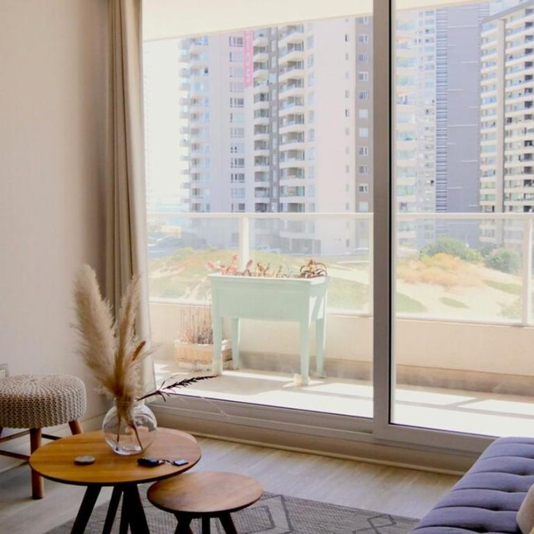 Concón - Apartment con piscinas, terraza y buena vista - One-Bedroom Apartment - 32