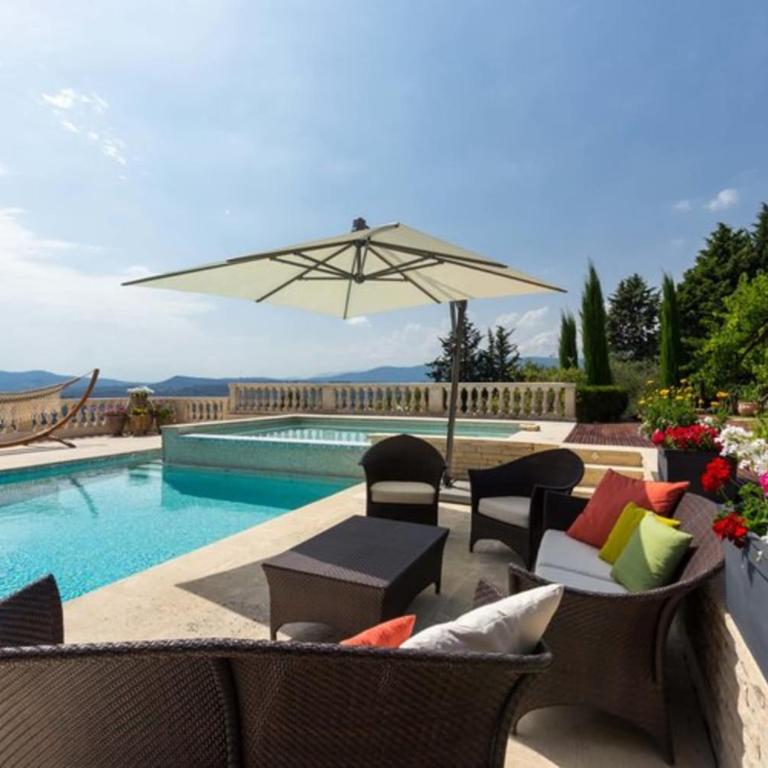 Luxury villa for 18 people with heated pool near Cannes - Villa - 2