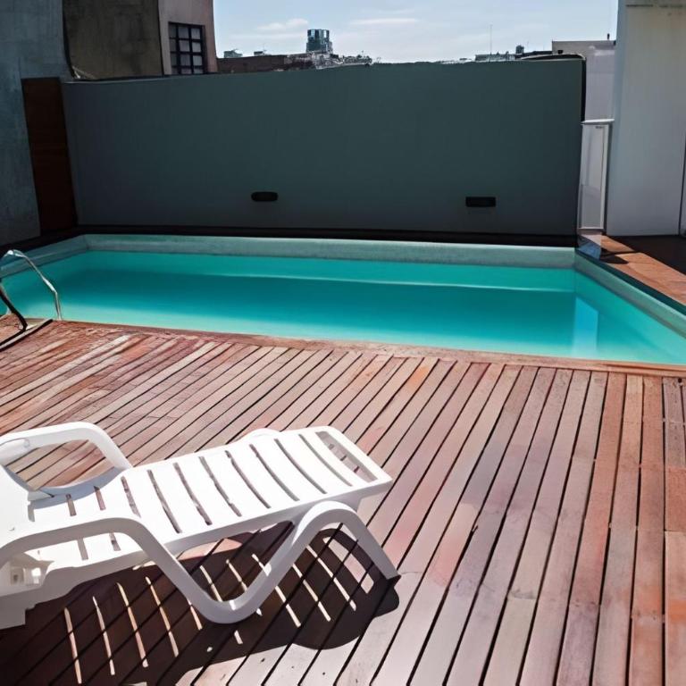 Excelente edificio en Palermo con piscina climatizada abierta de sept a abril - Apartamento - 2
