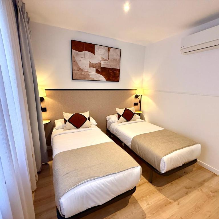 Mucho Madrid - Camera Doppia con Letti Singoli con Bagno - 5
