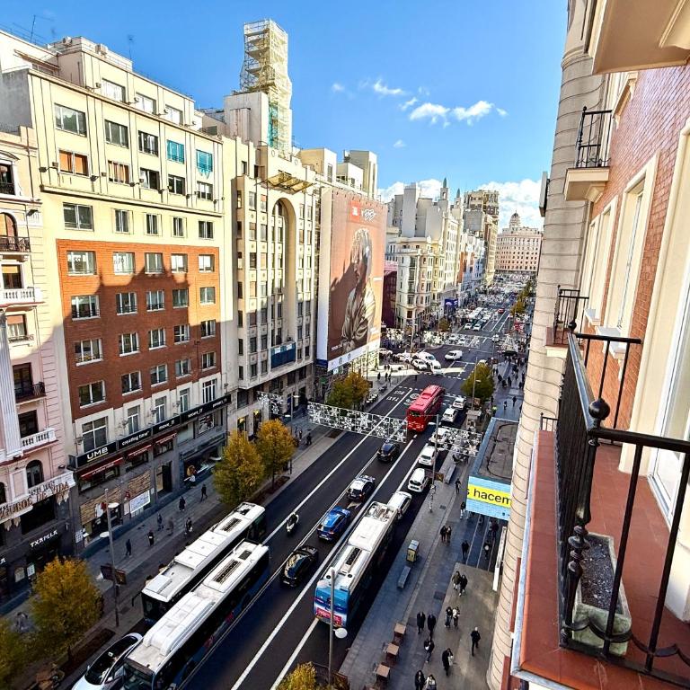Mucho Madrid - Camera Matrimoniale Superior con Viste - 7