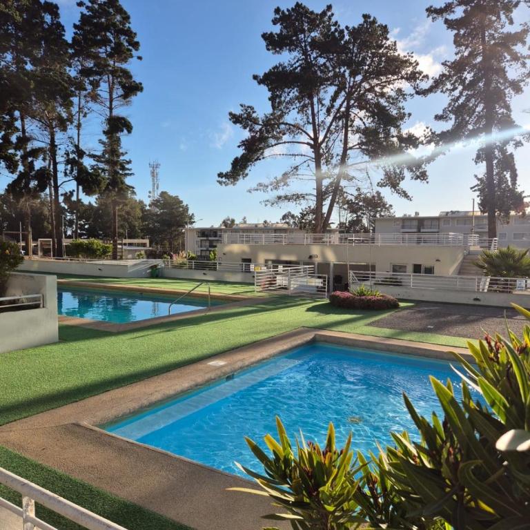 Departamento full equipado en Parque Mar El Tabo - Two-Bedroom Apartment - 3