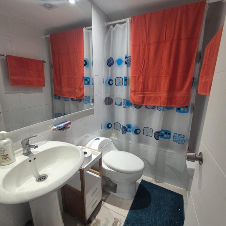 Departamento full equipado en Parque Mar El Tabo - Two-Bedroom Apartment - 4