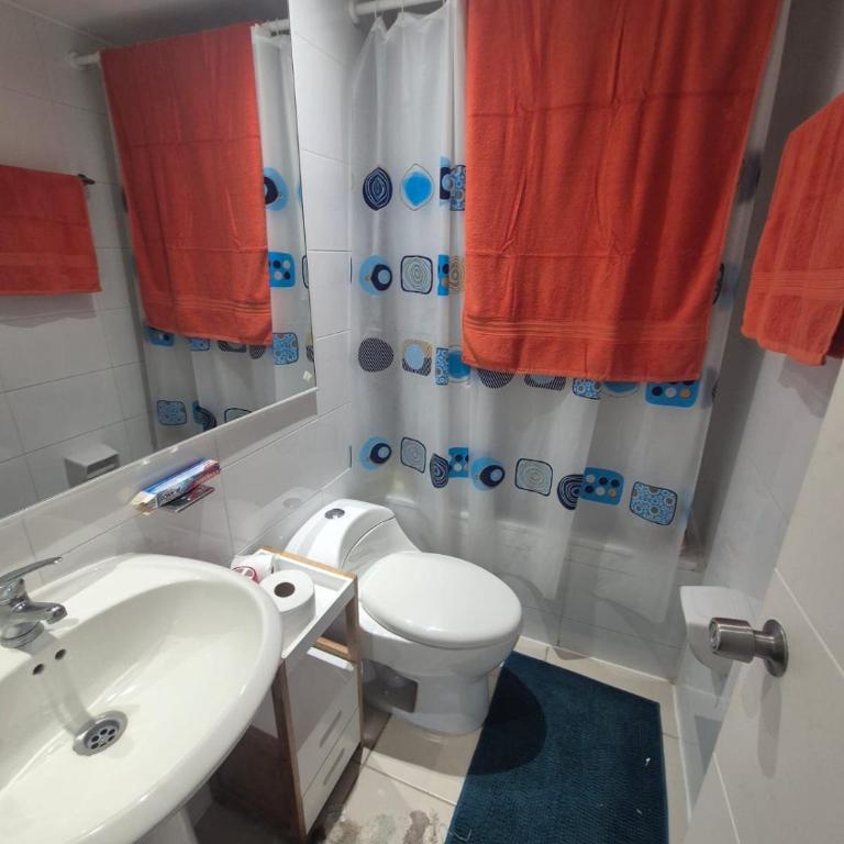 Departamento full equipado en Parque Mar El Tabo - Two-Bedroom Apartment - 6