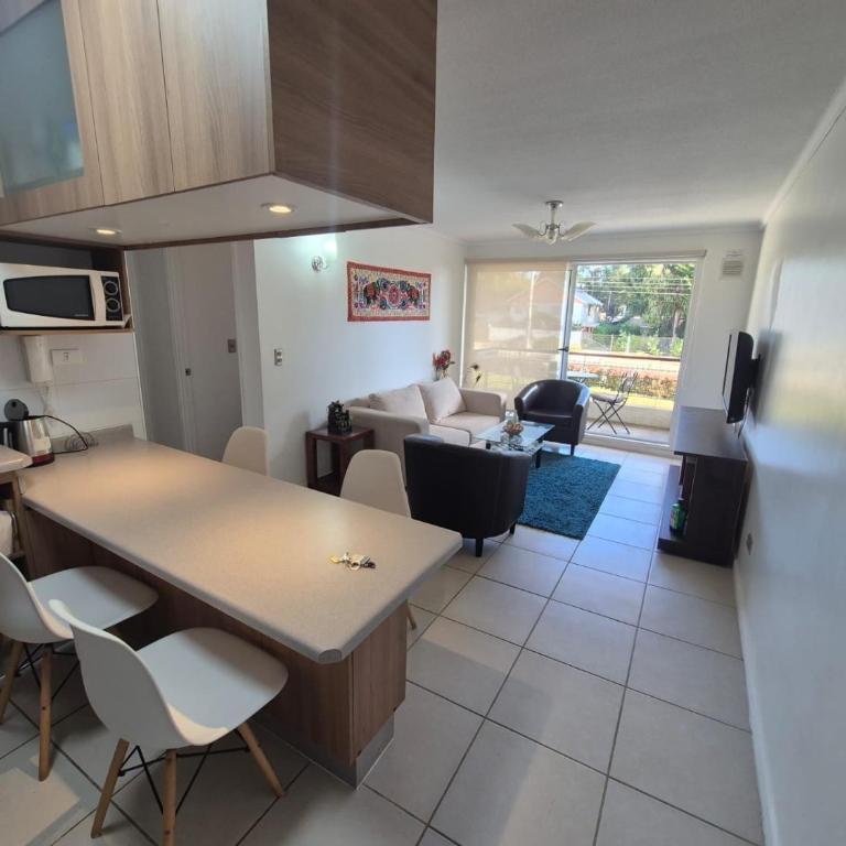 Departamento full equipado en Parque Mar El Tabo - Two-Bedroom Apartment - 10