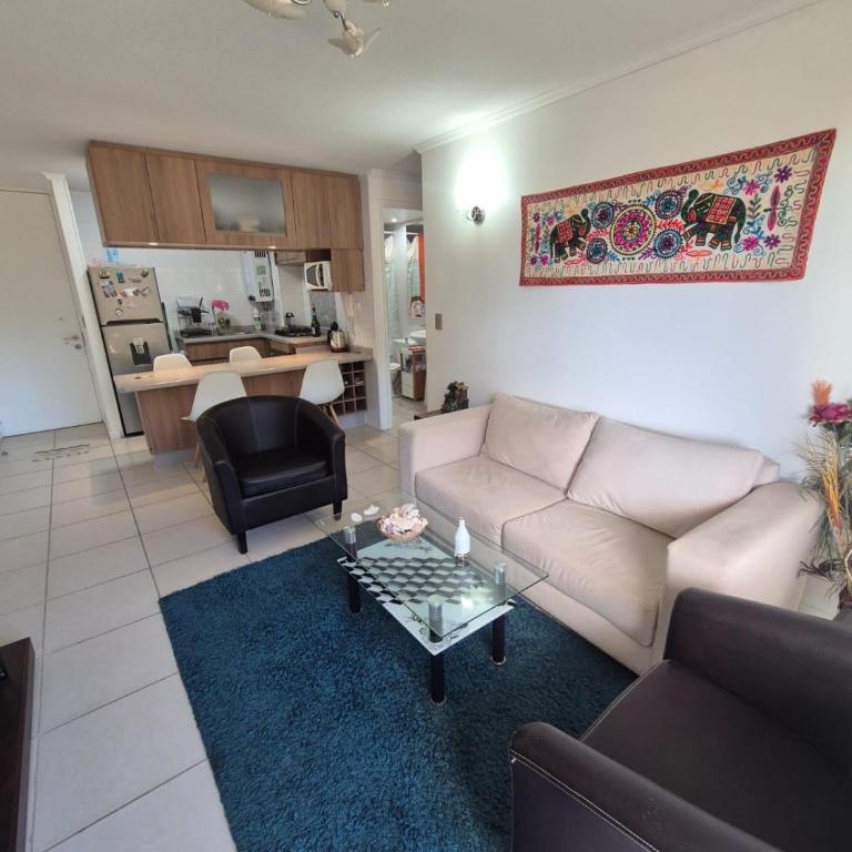 Departamento full equipado en Parque Mar El Tabo - Two-Bedroom Apartment - 15