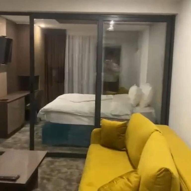 DZAT apartman, Harmonija Hotel - One-Bedroom Apartment with Terrace - 12