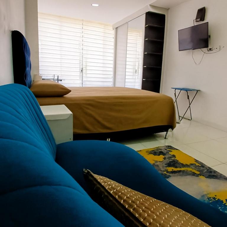 2D Elegante Studio Monoambiente Element by Elite, Equipetrol - One-Bedroom Apartment - 12