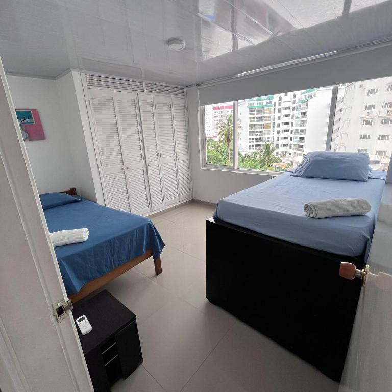 Lindo apartamento en el mejor sector de la isla. piscina, bbq, playa a 30 metros - Two-Bedroom Apartment - 8