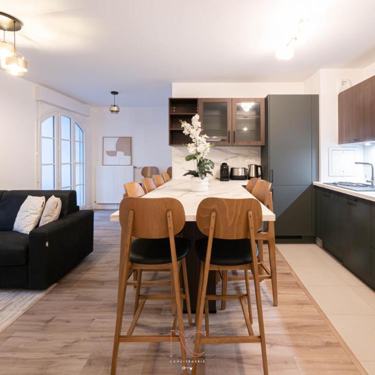 Disneyland Paris, 8pers, Parking, Wifi - Appartement 2 Chambres - 12