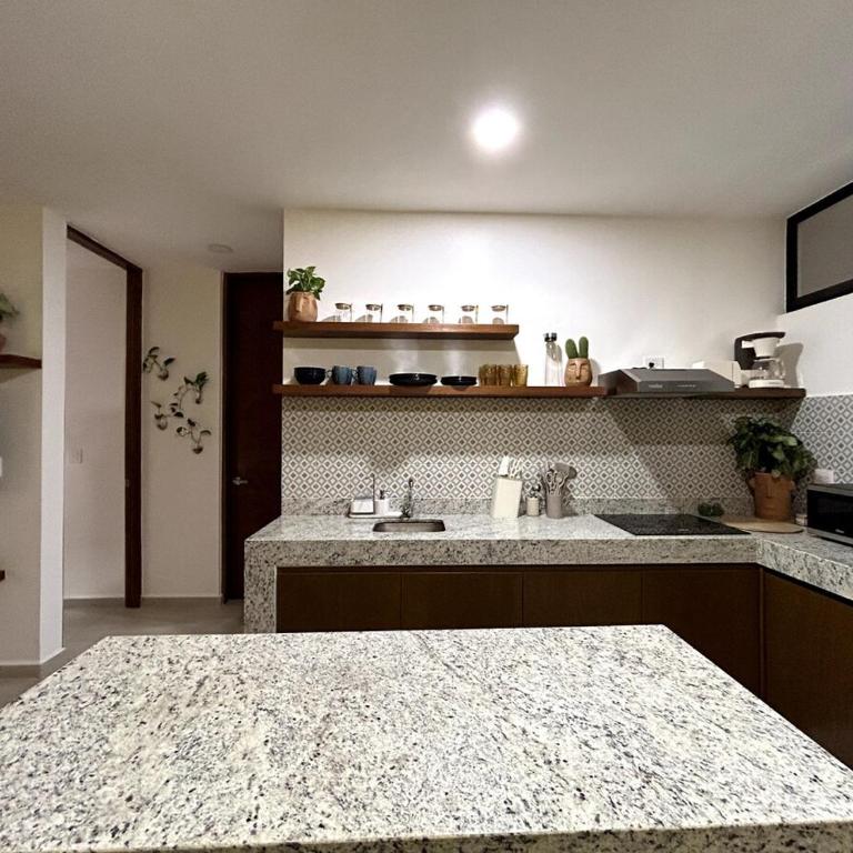 Moderno Depto en Zona Norte, con Alberca y Amenidades - Two-Bedroom Apartment - 42