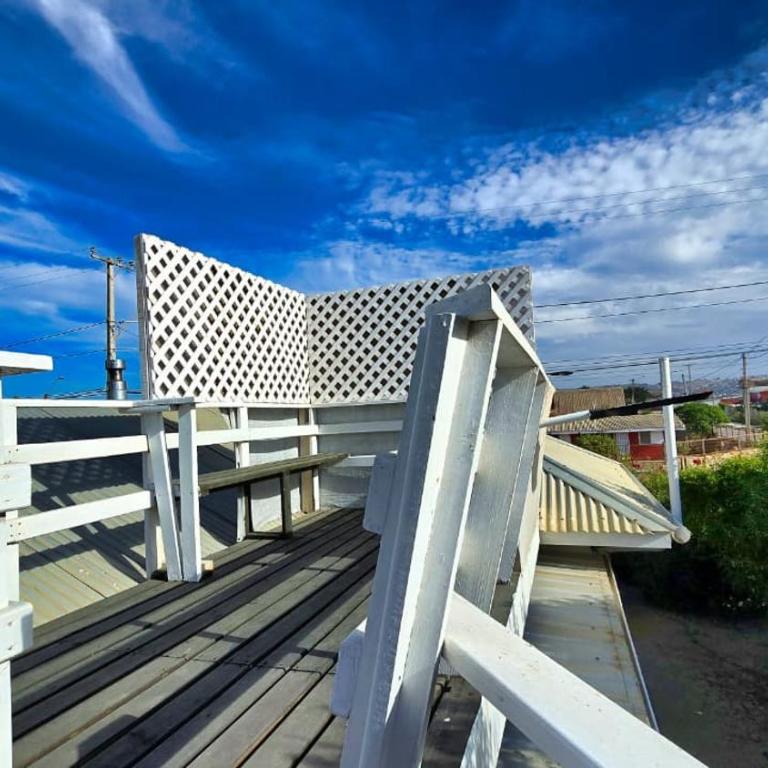 Encantadora Casa con Balcón a Pasos del Mar - One-Bedroom House - 10