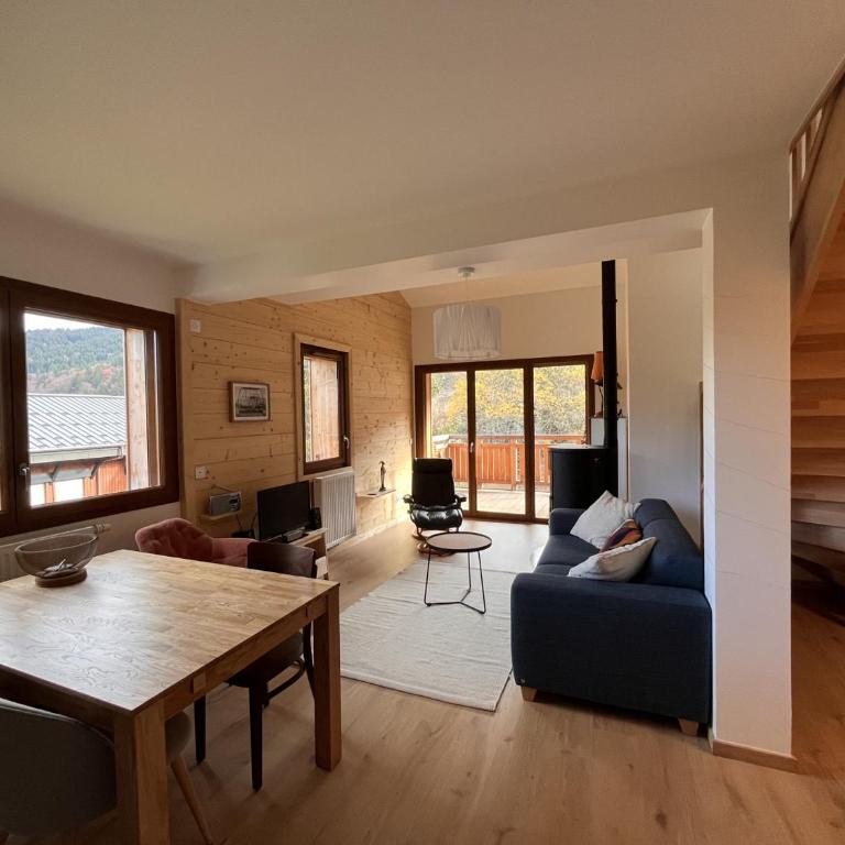 Duplex neuf 78m², 2 chambres, poêle, WIFI, parking, pour 5 pers. - Arâches-la-Frasse - FR-1-836-57 - Apartment - 5