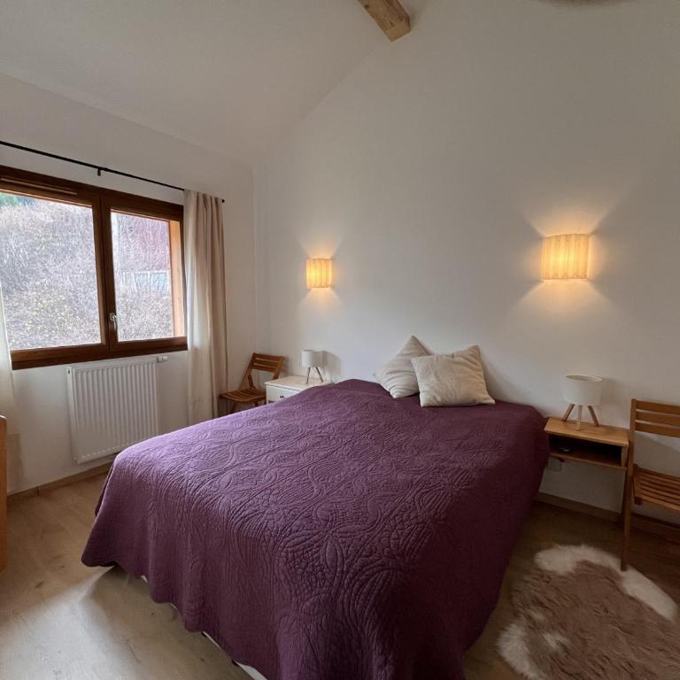 Duplex neuf 78m², 2 chambres, poêle, WIFI, parking, pour 5 pers. - Arâches-la-Frasse - FR-1-836-57 - Apartment - 6