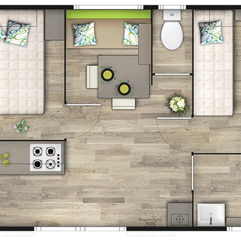 Mobil-home 24m² avec terrasse à Saint-Jean-de-Monts - API-1-52-918 - Mobile Home - 6
