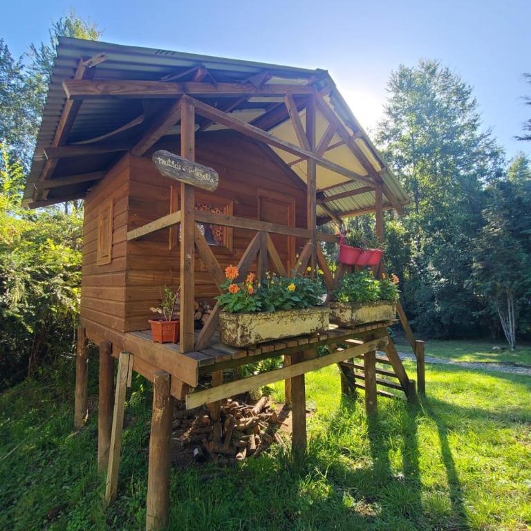 Cabaña Yoka - Orilla de Lago - Three-Bedroom House - 12