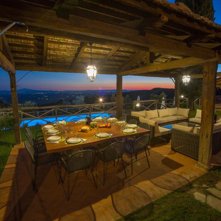 Tenuta Angelici Winery Agriturismo Henni with pool sauna and jacuzzi Cortona - Villa Deluxe - 23