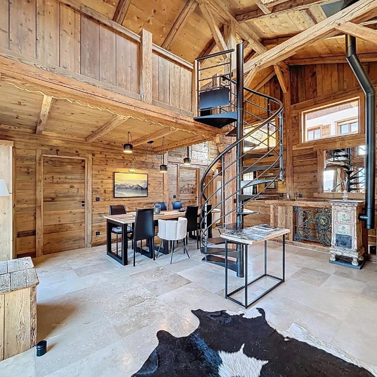 Chalet 5 chambres + dortoir proche pistes Combloux - Chalet 3 Chambres - 9