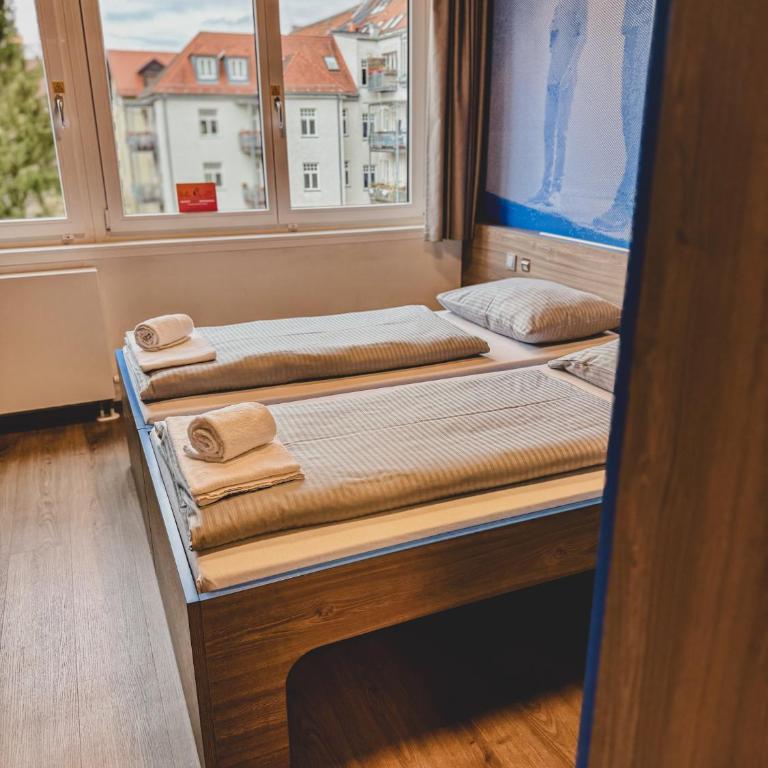 Jugendherberge München City - Chambre Lits Jumeaux Privée avec Salle de Bains - 4