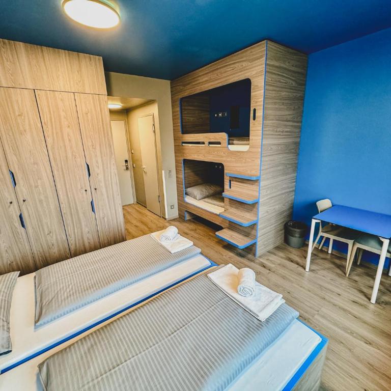 Jugendherberge München City - Chambre Quadruple avec Salle de Bains Privative - 7