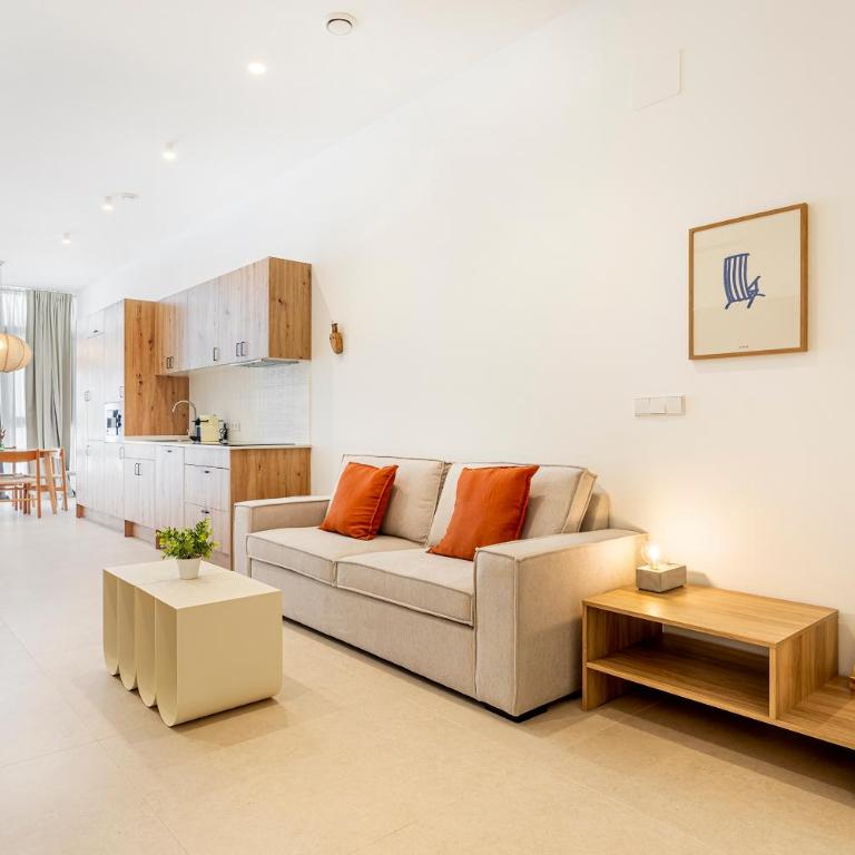B - Design apartment at El Grao close to the beach - One-Bedroom Apartment - 1
