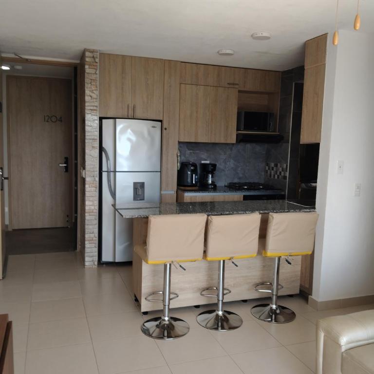 Excelente vista, Bello horizonte plaza, piso 12 - Apartamento de 1 dormitorio con balcón y vistas al mar - 30