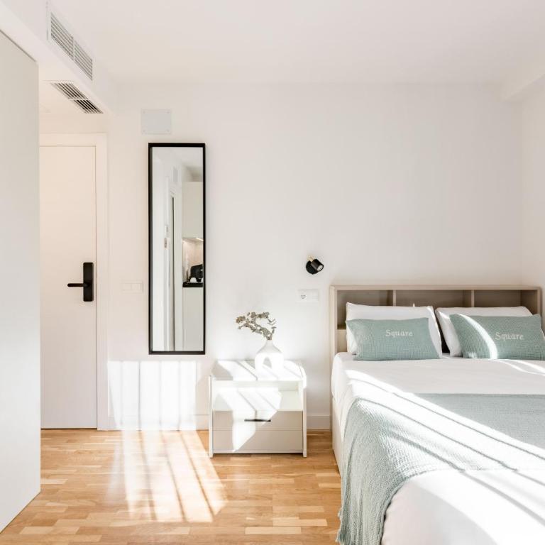 Square Rooms by Charming, cerca del aeropuerto y con un pequeño gimnasio - Habitación Doble - 1