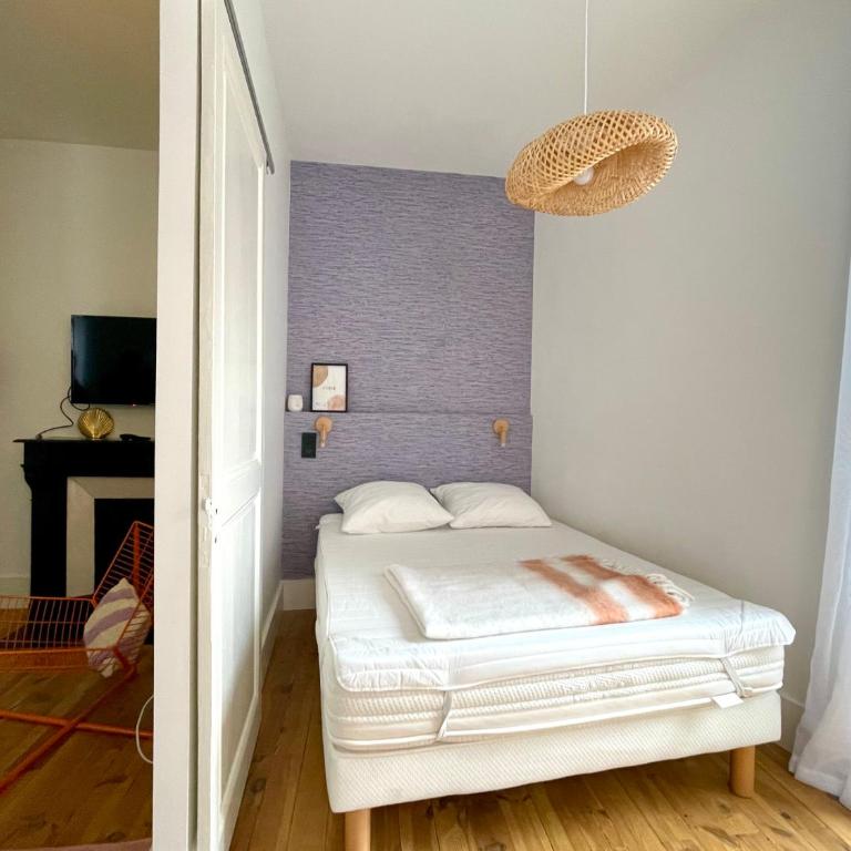 Orange Pastel - Parking gratuit - T2 cosy proche gare, GEM, Palais de justice - Apartment mit 1 Schlafzimmer - 12