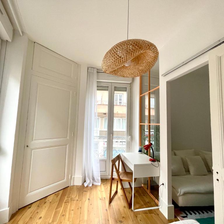Orange Pastel - Parking gratuit - T2 cosy proche gare, GEM, Palais de justice - Apartment mit 1 Schlafzimmer - 19