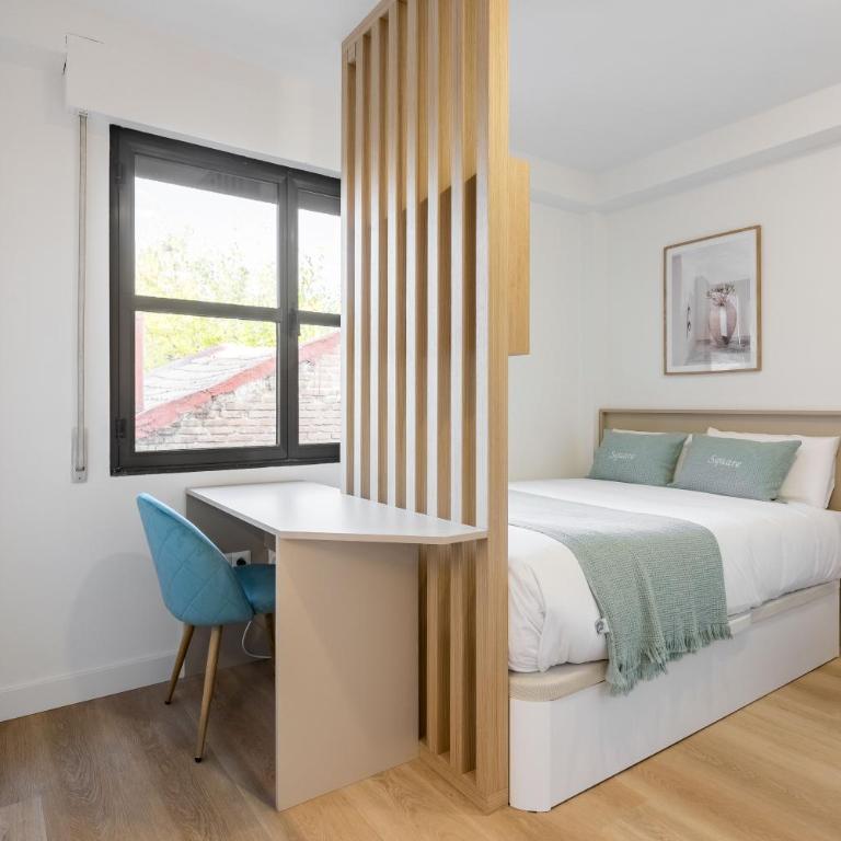 Square Rooms by Charming, cerca del aeropuerto y con un pequeño gimnasio - Habitación Doble - 2