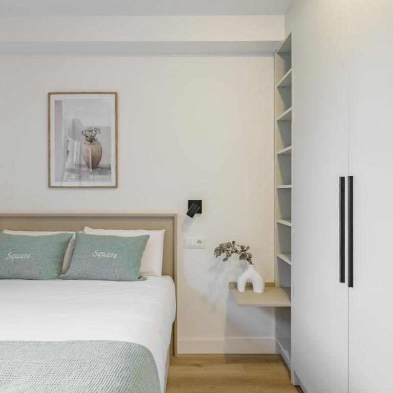 Square Rooms by Charming, cerca del aeropuerto y con un pequeño gimnasio - Habitación Doble - 4