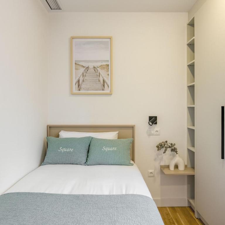 Square Rooms by Charming, cerca del aeropuerto y con un pequeño gimnasio - Habitación Individual - 4