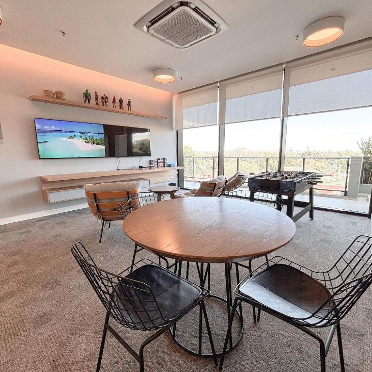 Dpto con piscina a pasos del Shopping del Sol - Apartment with Balcony - 29