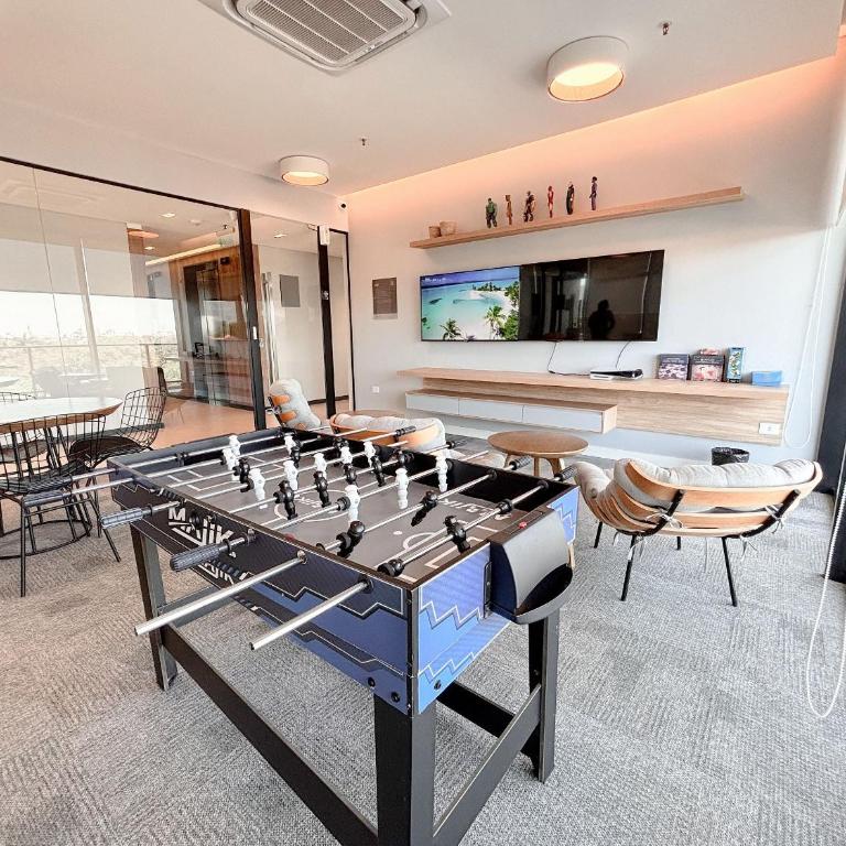 Dpto con piscina a pasos del Shopping del Sol - Apartment with Balcony - 30