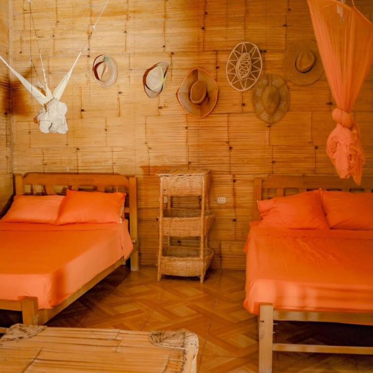 AquamarInn - Habitación Doble con vistas al jardín - 2 camas - 7