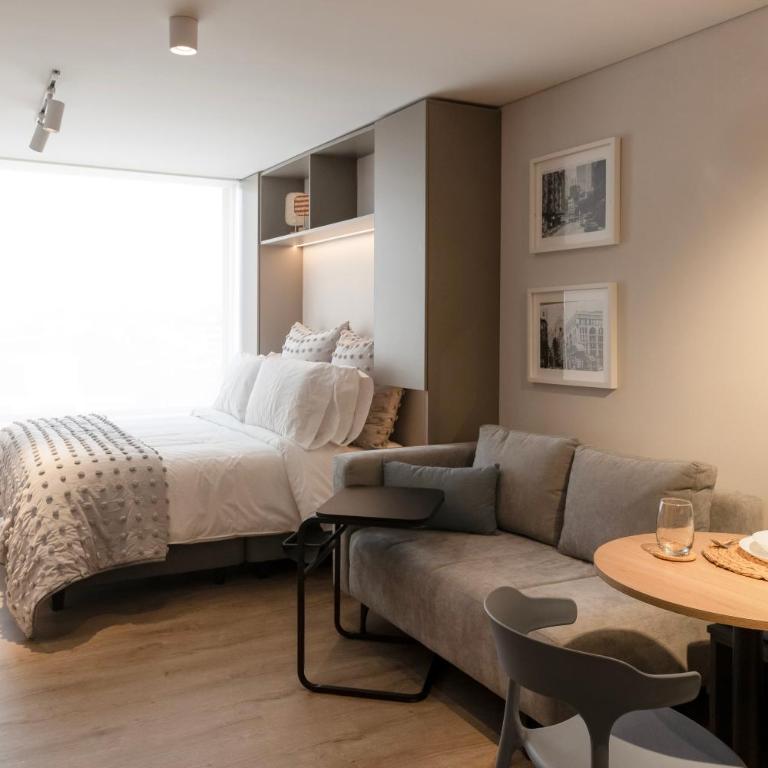 Apartaestudio en la Castellana - Apartamento de 1 dormitorio - 1