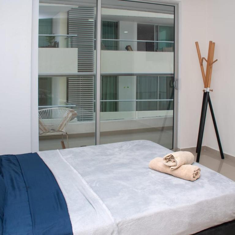 Hermoso Apartamento con Piscina 1 Habitacion CMC66 - One-Bedroom Apartment - 7