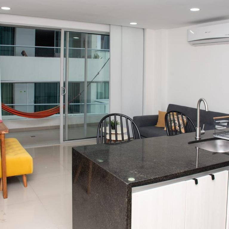 Hermoso Apartamento con Piscina 1 Habitacion CMC66 - One-Bedroom Apartment - 18