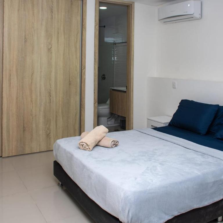 Hermoso Apartamento con Piscina 1 Habitacion CMC66 - One-Bedroom Apartment - 6