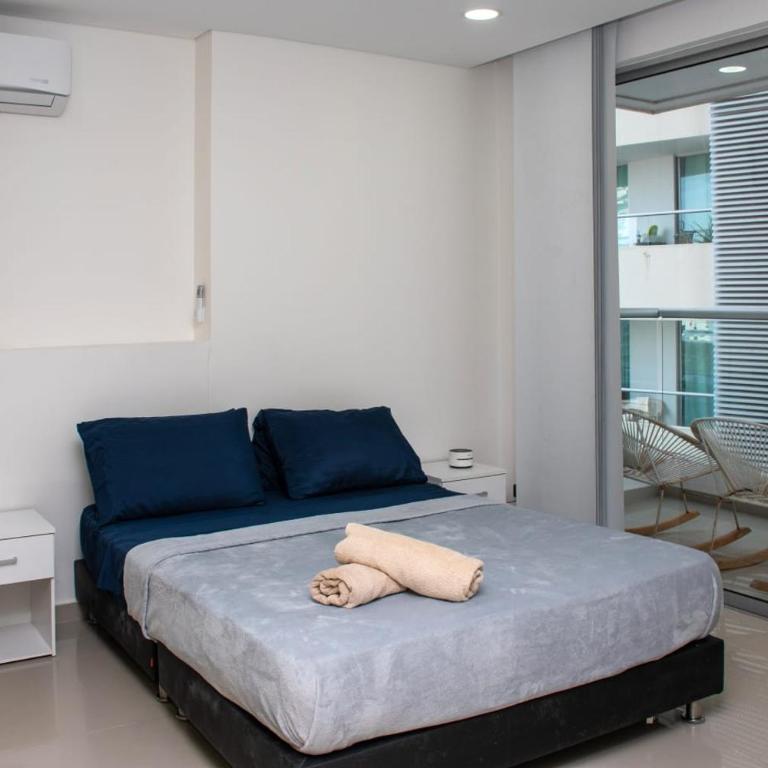 Hermoso Apartamento con Piscina 1 Habitacion CMC66 - One-Bedroom Apartment - 5