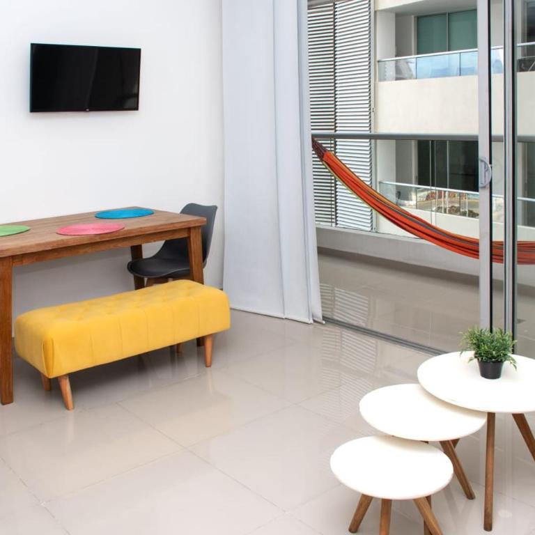 Hermoso Apartamento con Piscina 1 Habitacion CMC66 - One-Bedroom Apartment - 9